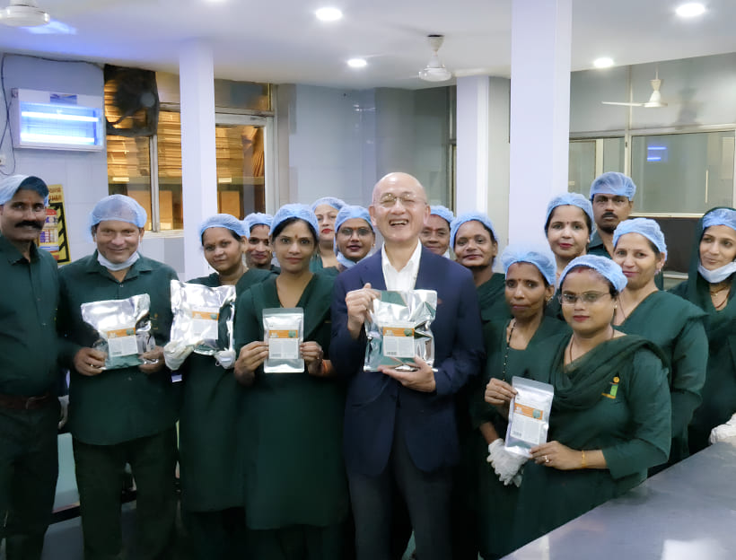 インド工場作業風景