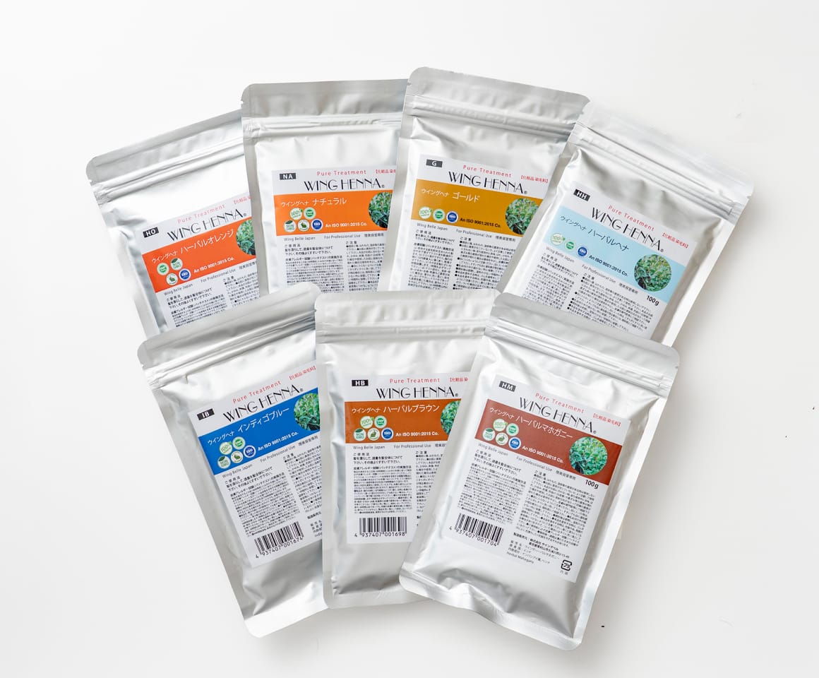 ウイングヘナカラー（天然100％）