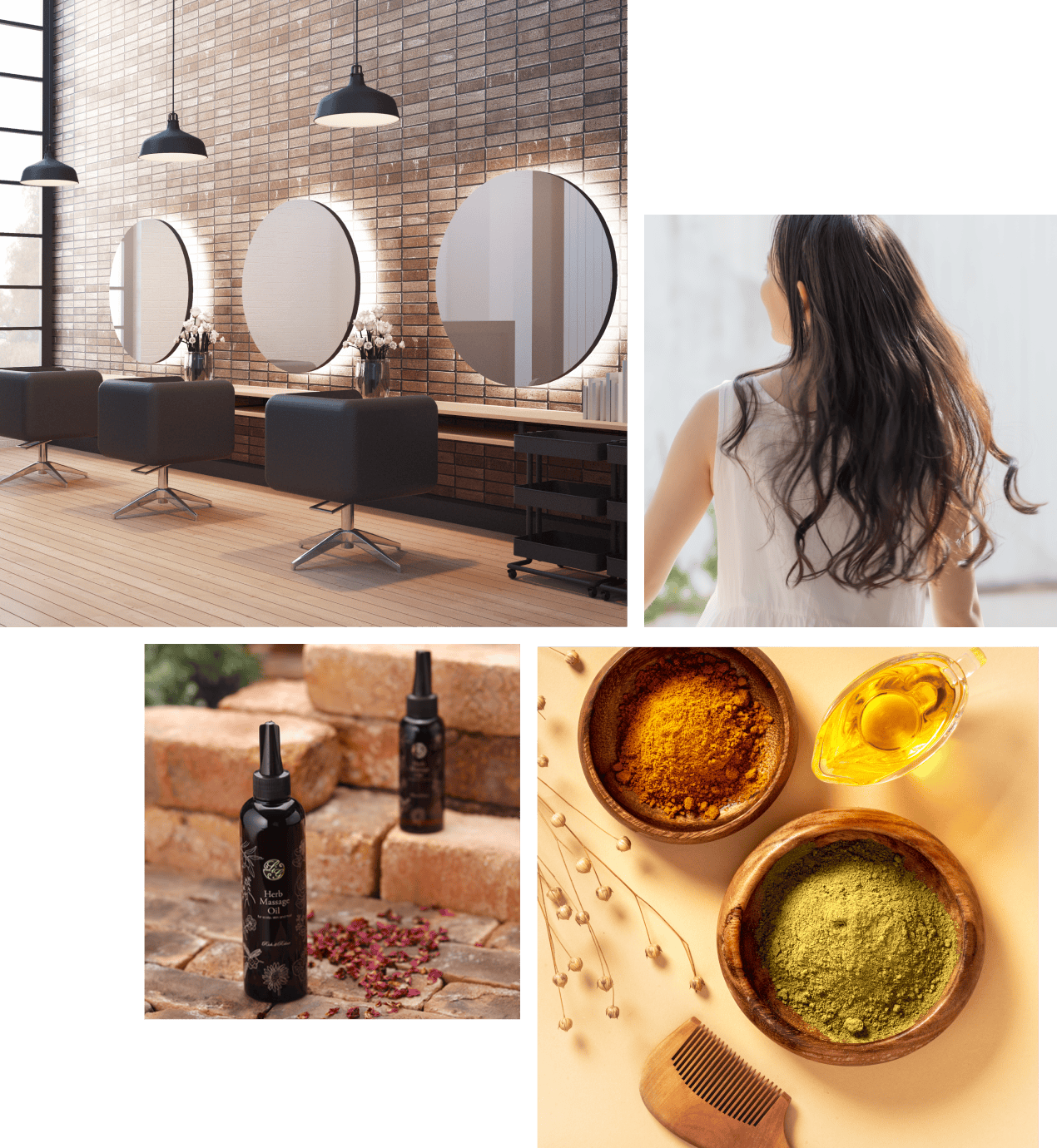 サロン店内・商材・ヘアスタイル